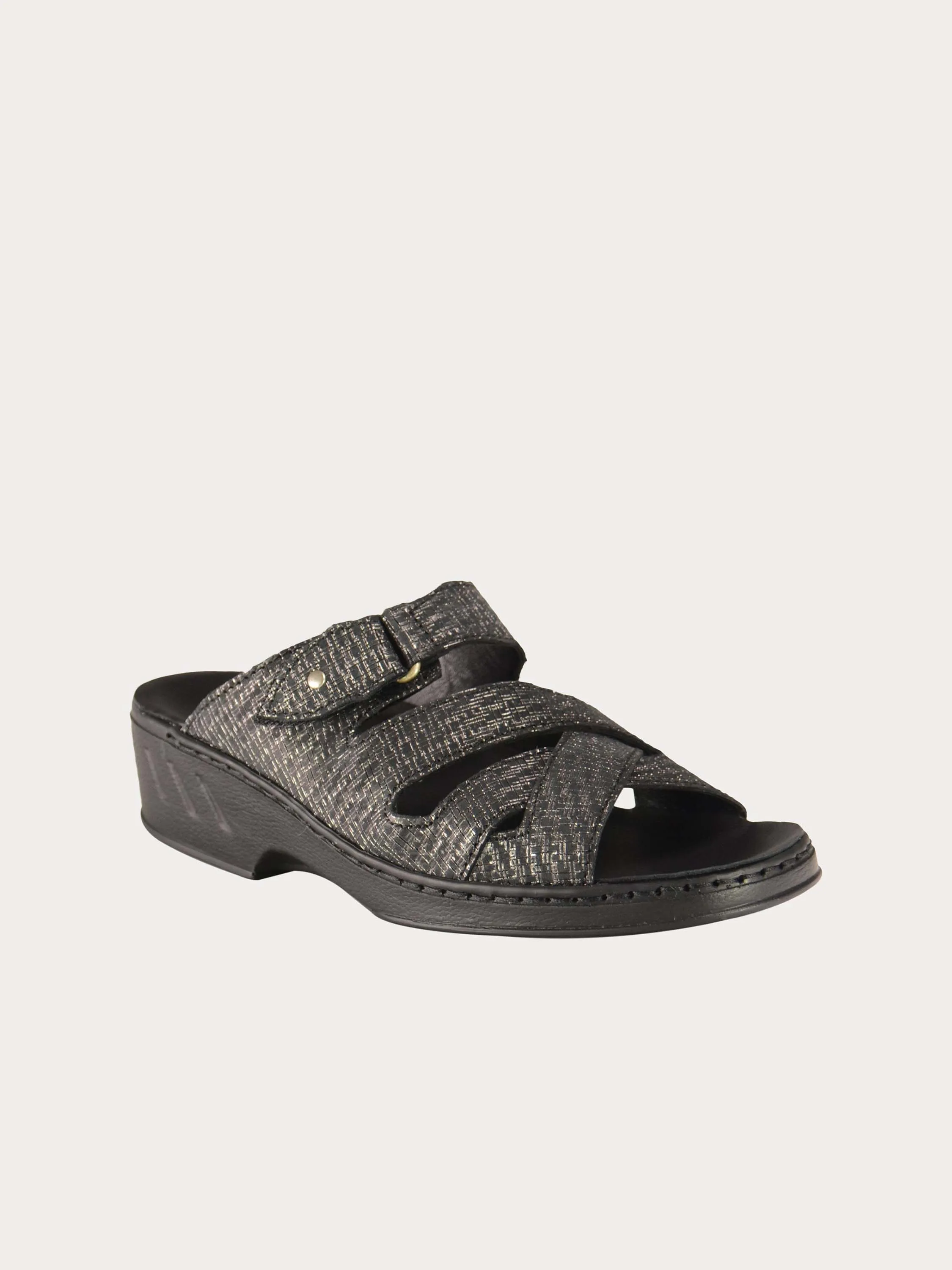 Josef Seibel Women's Casual Slider Leather Sandals