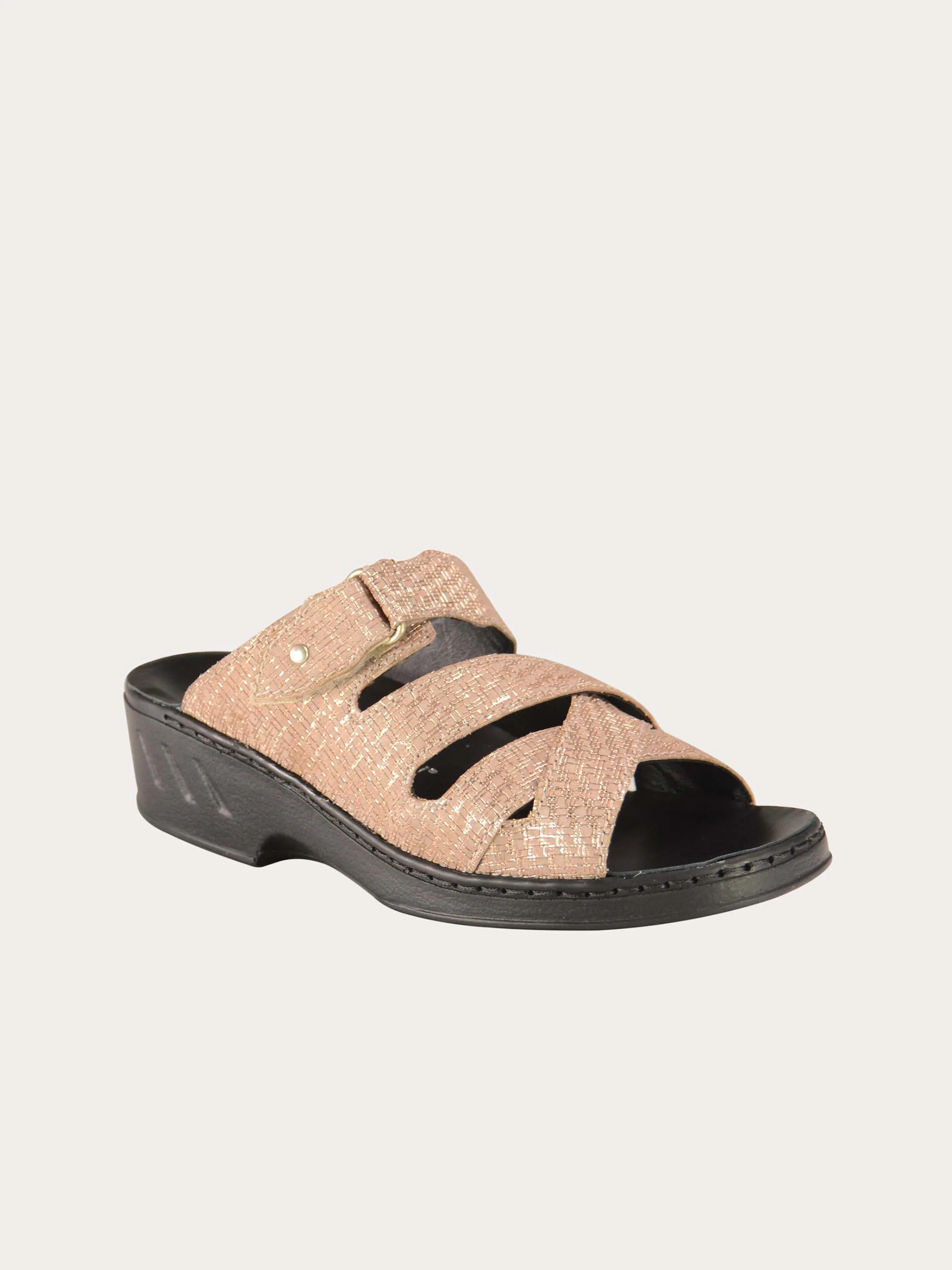 Josef Seibel Women's Casual Slider Leather Sandals