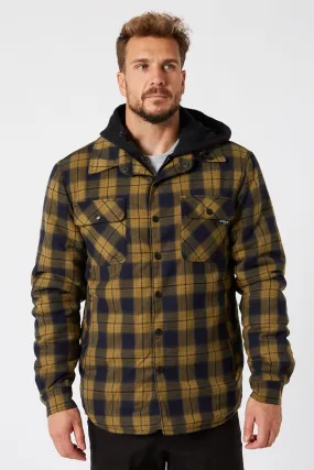 JP Quilted Flannel Jacket - Mustard