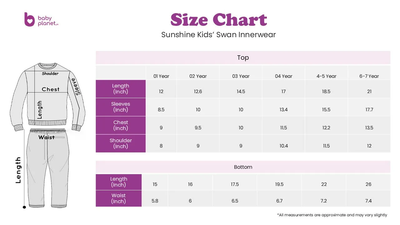 Kids Rib Innerwear Maroon Sw - Sunshine