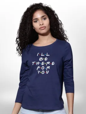 Ladies Printed T-shirt 4 Quarter Sleeve