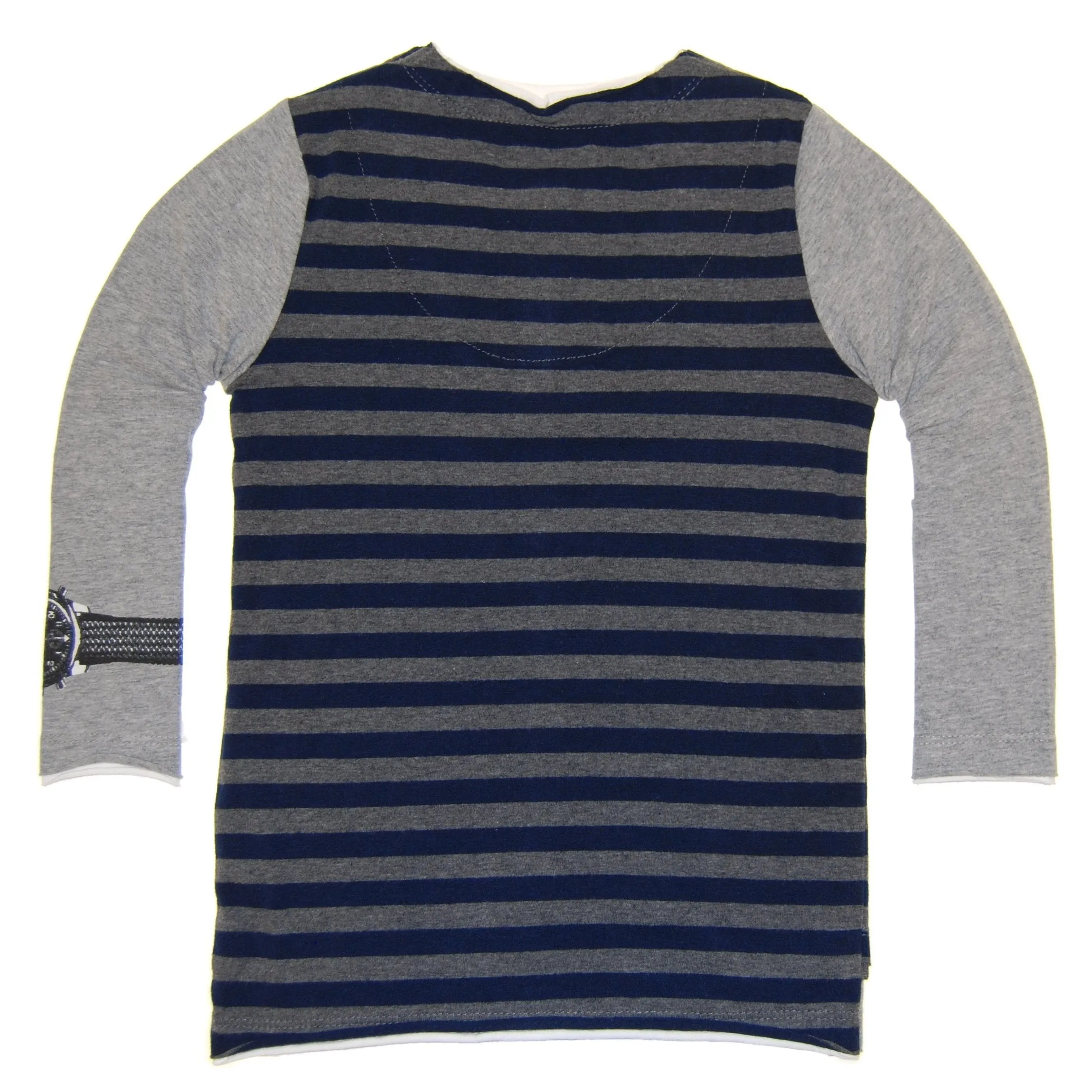 Layered Henley Vest Shirt by: Mini Shatsu