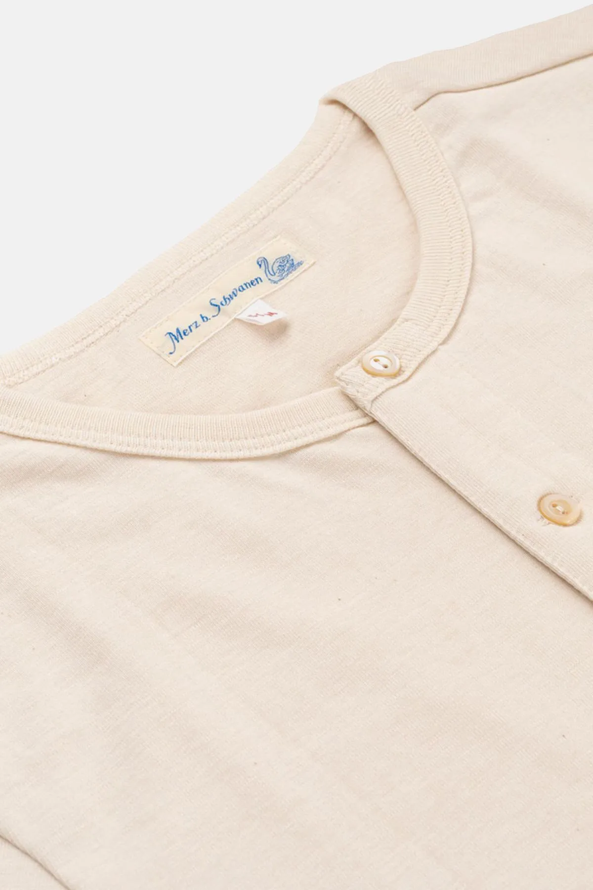 Loopwheeled Henley T-Shirt
