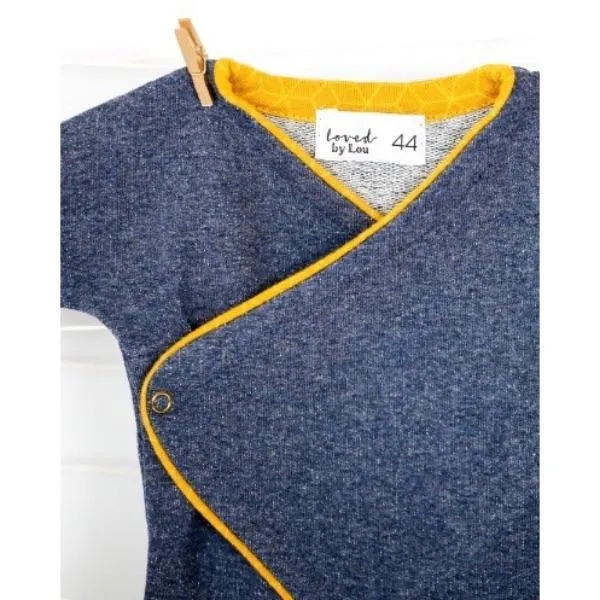 Loved By Lou - Premature baby clothes - Bodysuit - Renee Denim