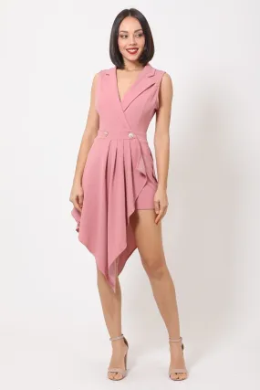 Mauve Fashion Romper