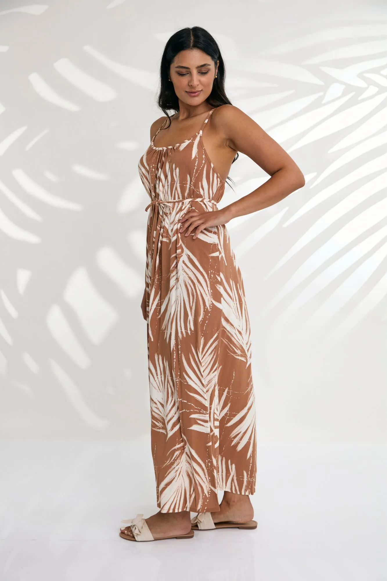 Maxi with belt - Maui Beige
