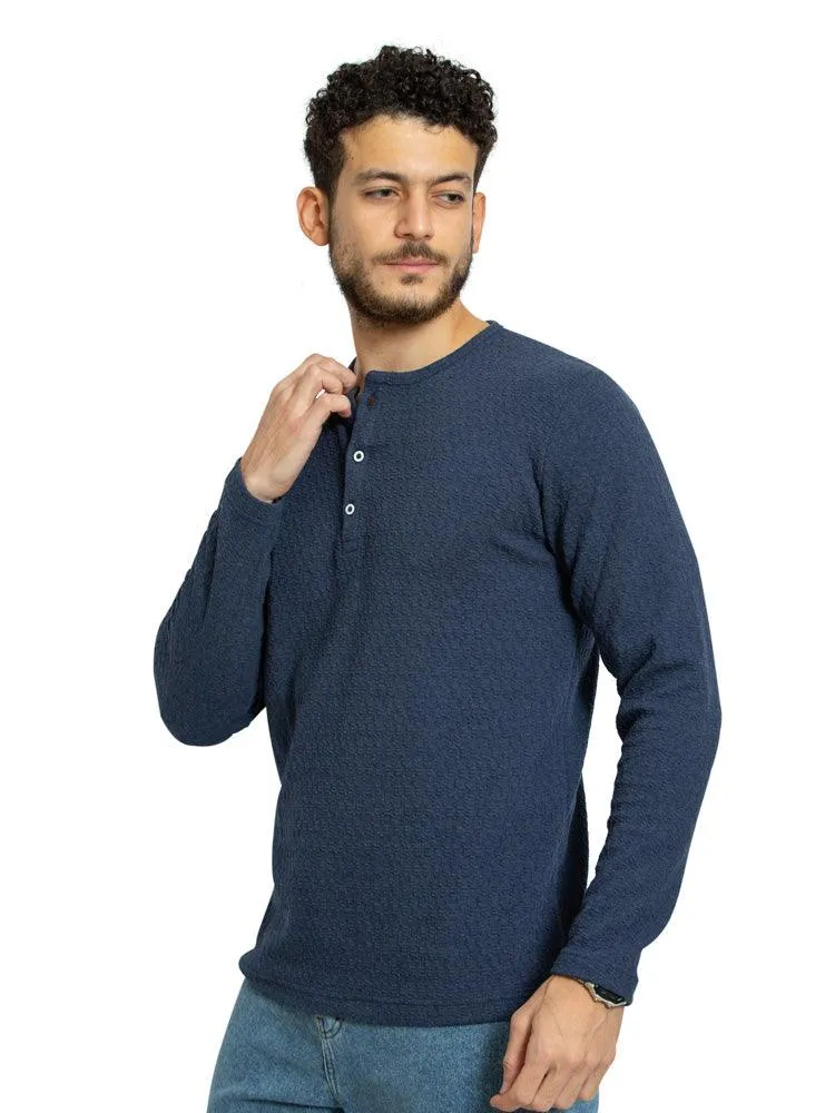 Medieval Blue Henley