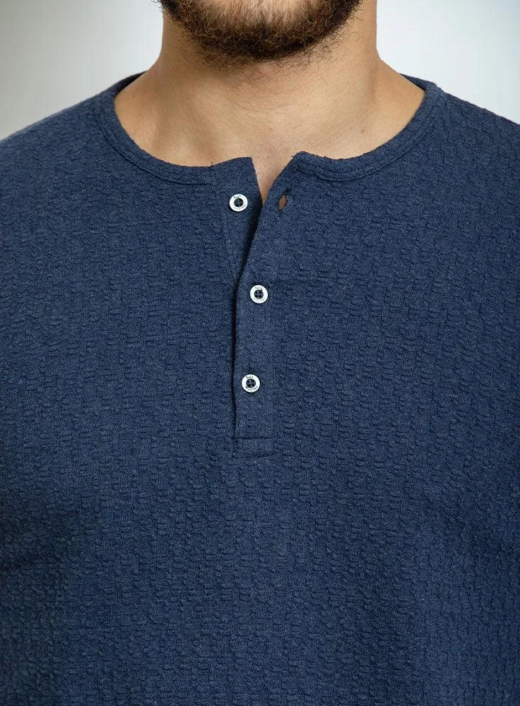 Medieval Blue Henley