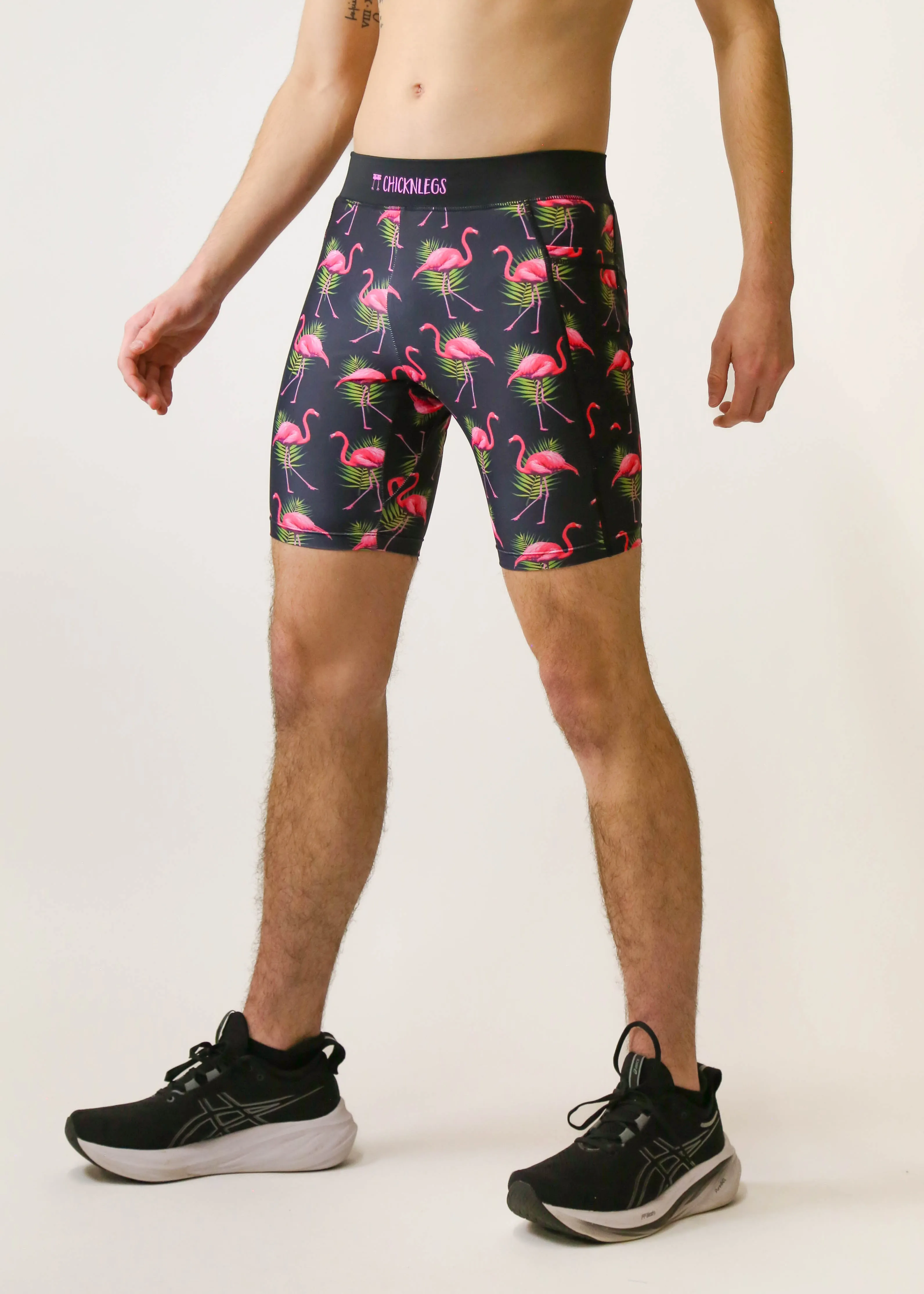 Men's Flamingo 8" Half Tights