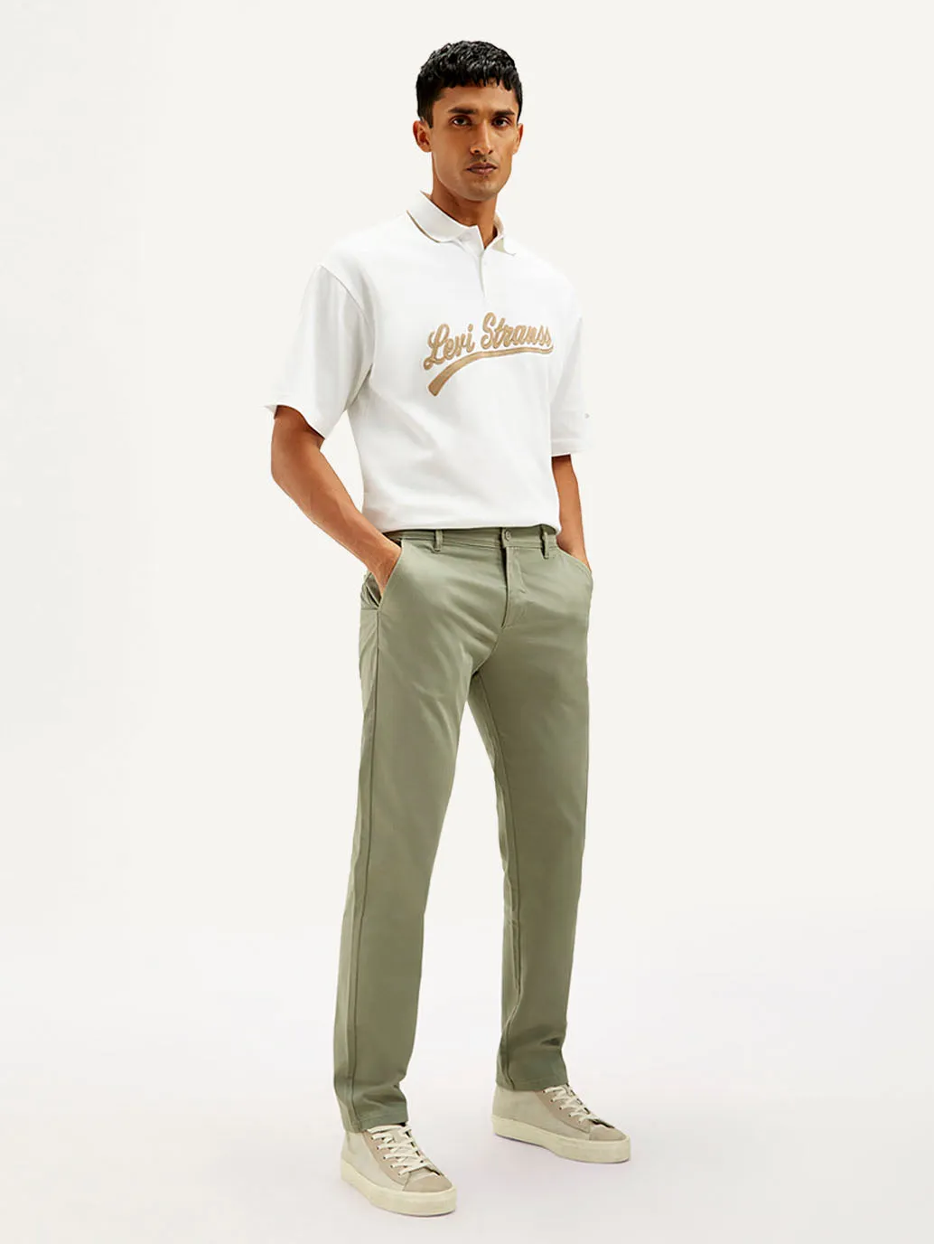 Men's Sage Loose Fit Trousers