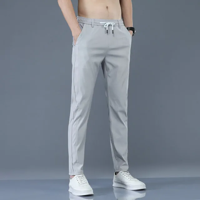 Men's Spring Summer Full Length Casual Work Pants