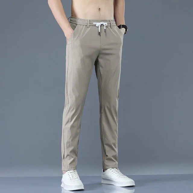 Men's Spring Summer Full Length Casual Work Pants