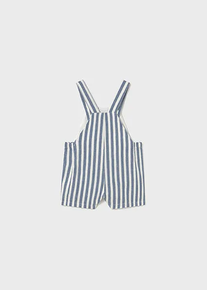 mini boy stripe short overall