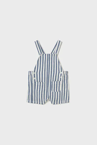 mini boy stripe short overall