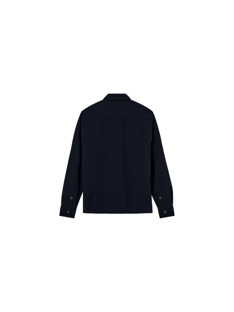 Mos Mosh Navy Overshirt