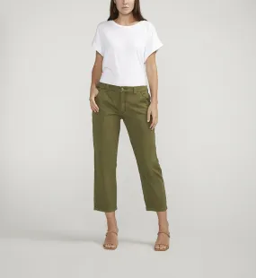 Moss Chino Cropped Pants
