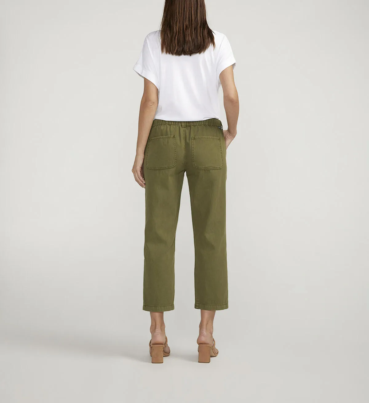 Moss Chino Cropped Pants