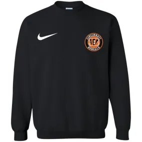 Nike Cincinnati Bengal Nfl Football Unisex Crewneck Pullover Sweatshirt