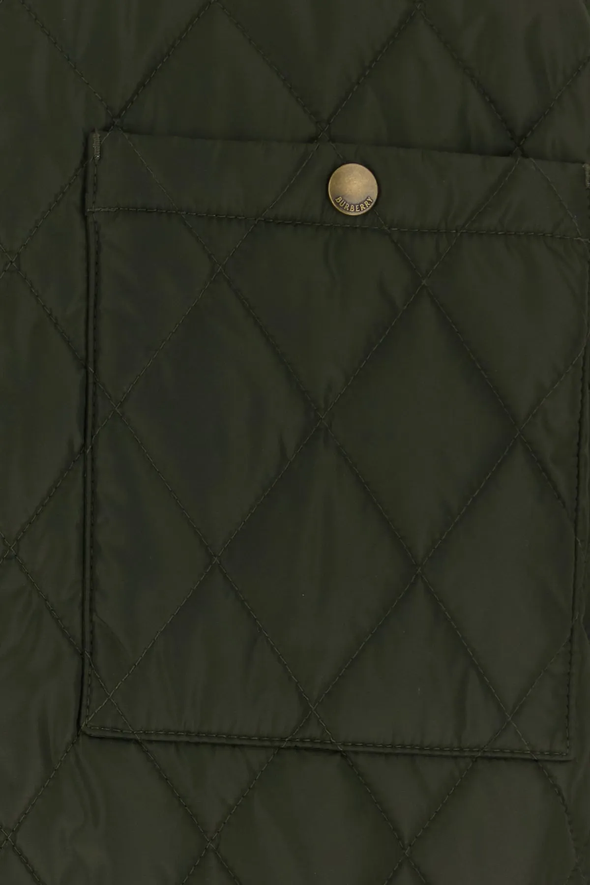 Olive green nylon jacket