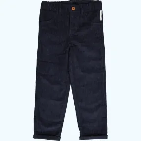 OUTLET Geggamoja® Corduroy Pants for ages 1-6 yr. - NAVY BLUE