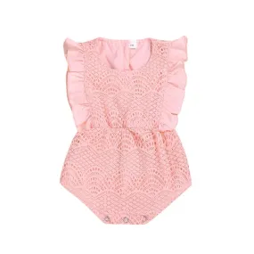 Pink Baby Girl Bodysuit