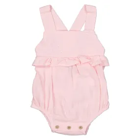 Pink Dungaree Romper
