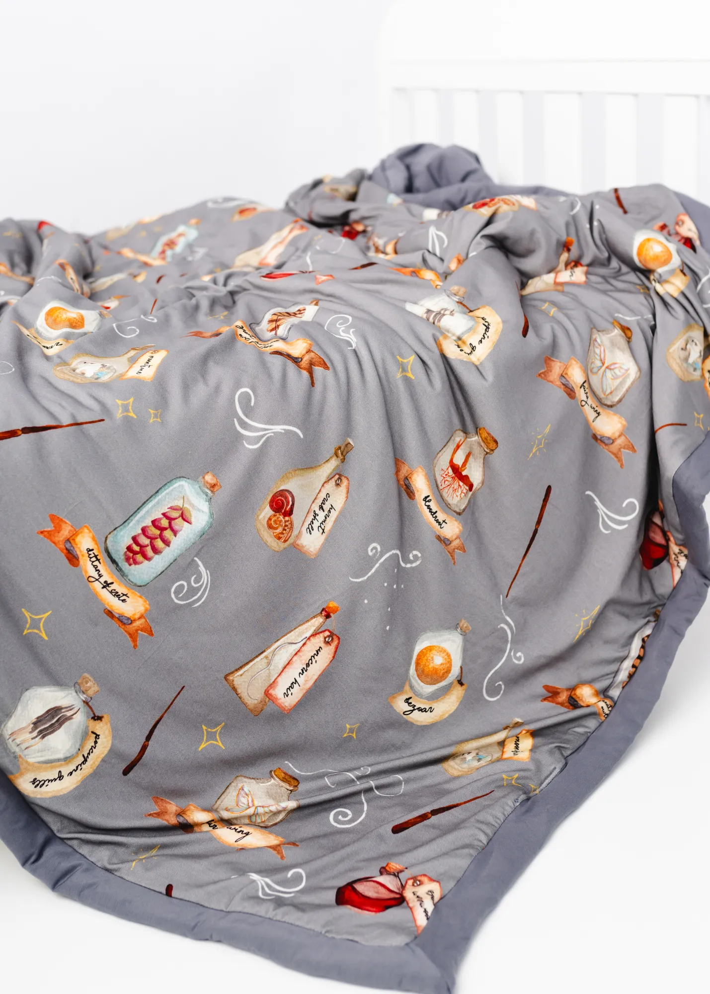 Potions Large Quilted Bamboo Blanket