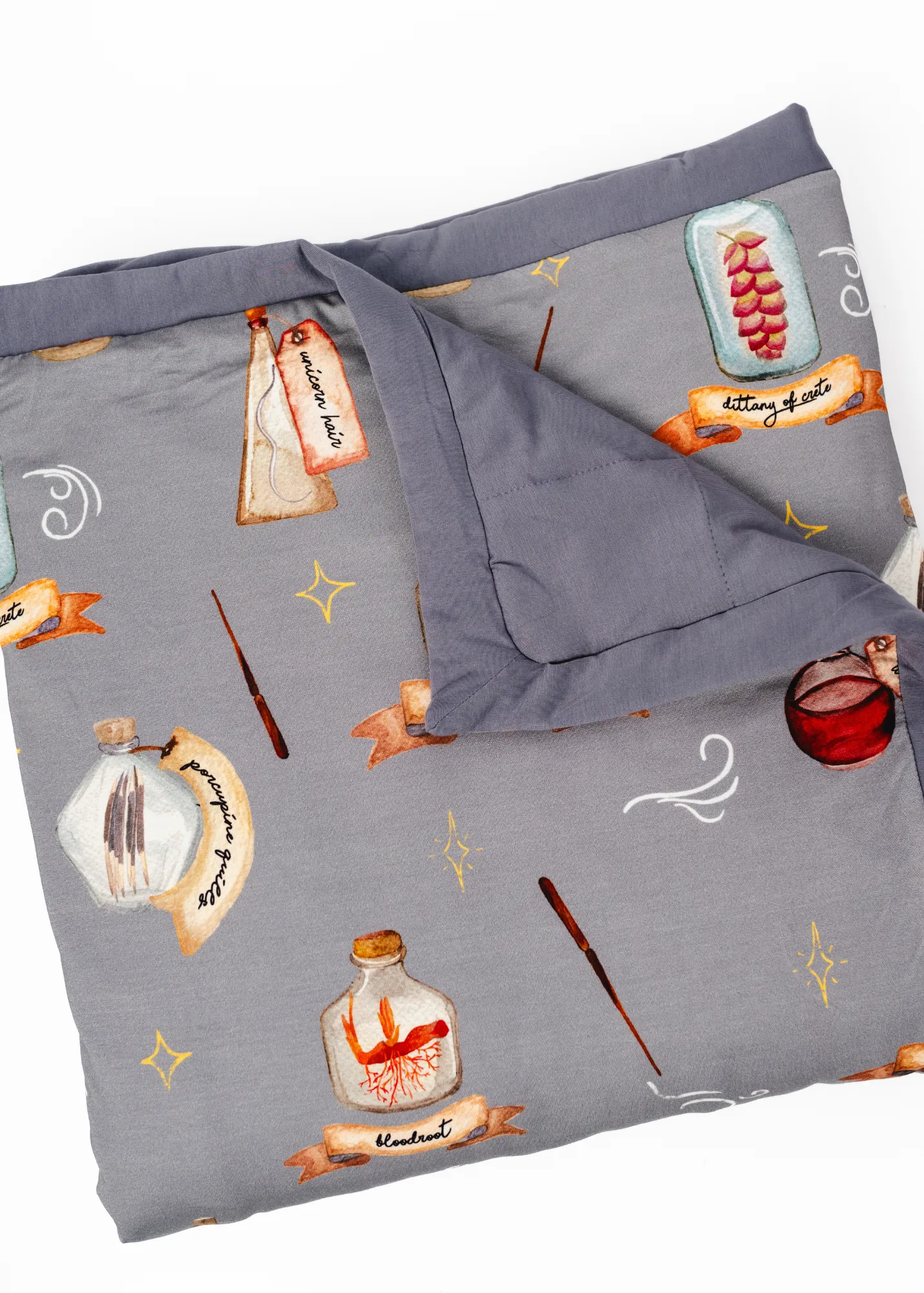 Potions Large Quilted Bamboo Blanket