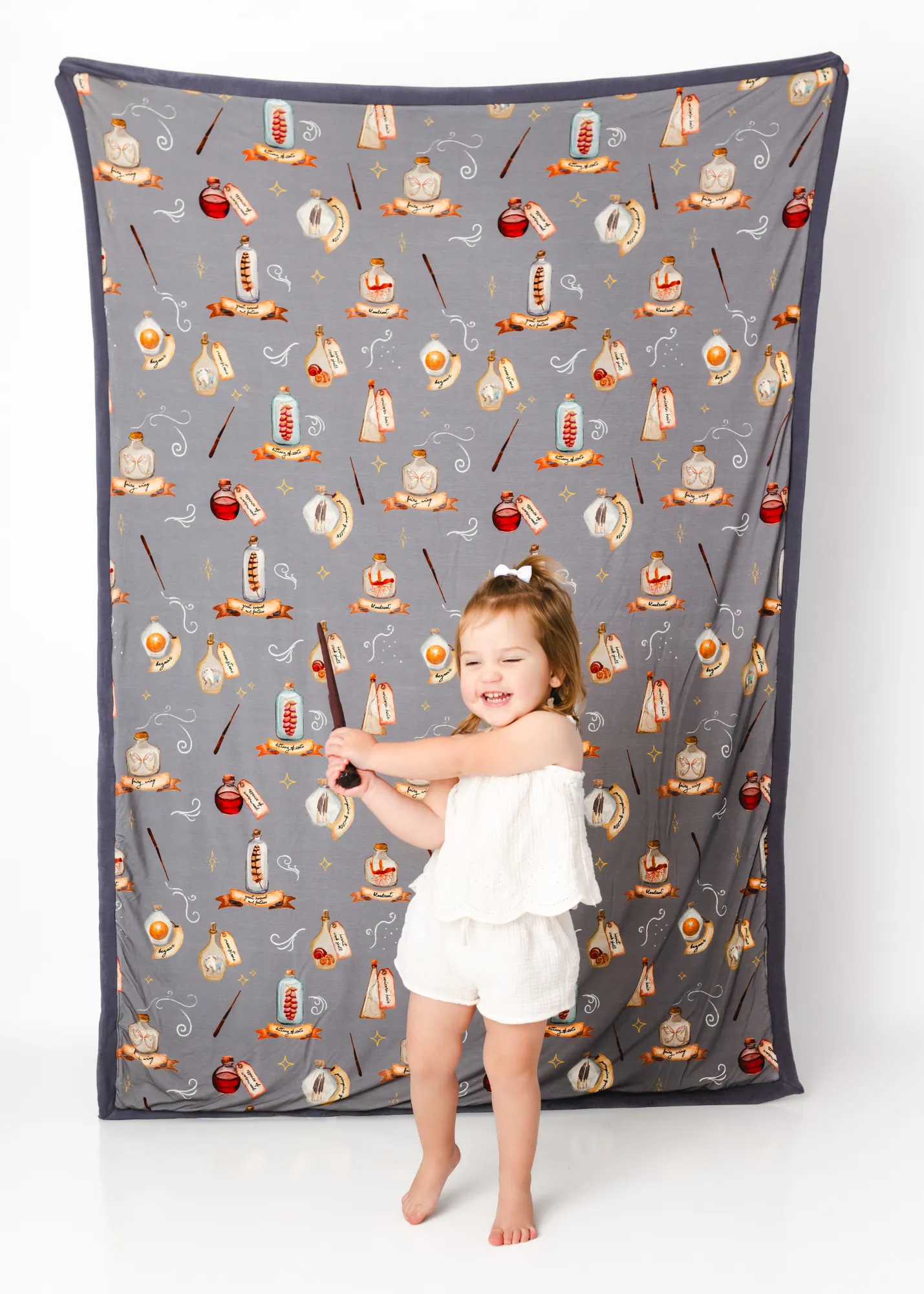 Potions Large Quilted Bamboo Blanket