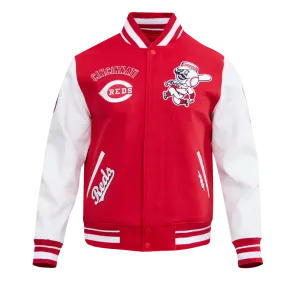 Pro Standard Jacket - MLB Cincinnati Reds - Red And White  - LCR636594