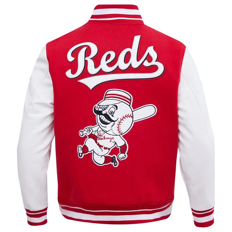 Pro Standard Jacket - MLB Cincinnati Reds - Red And White  - LCR636594
