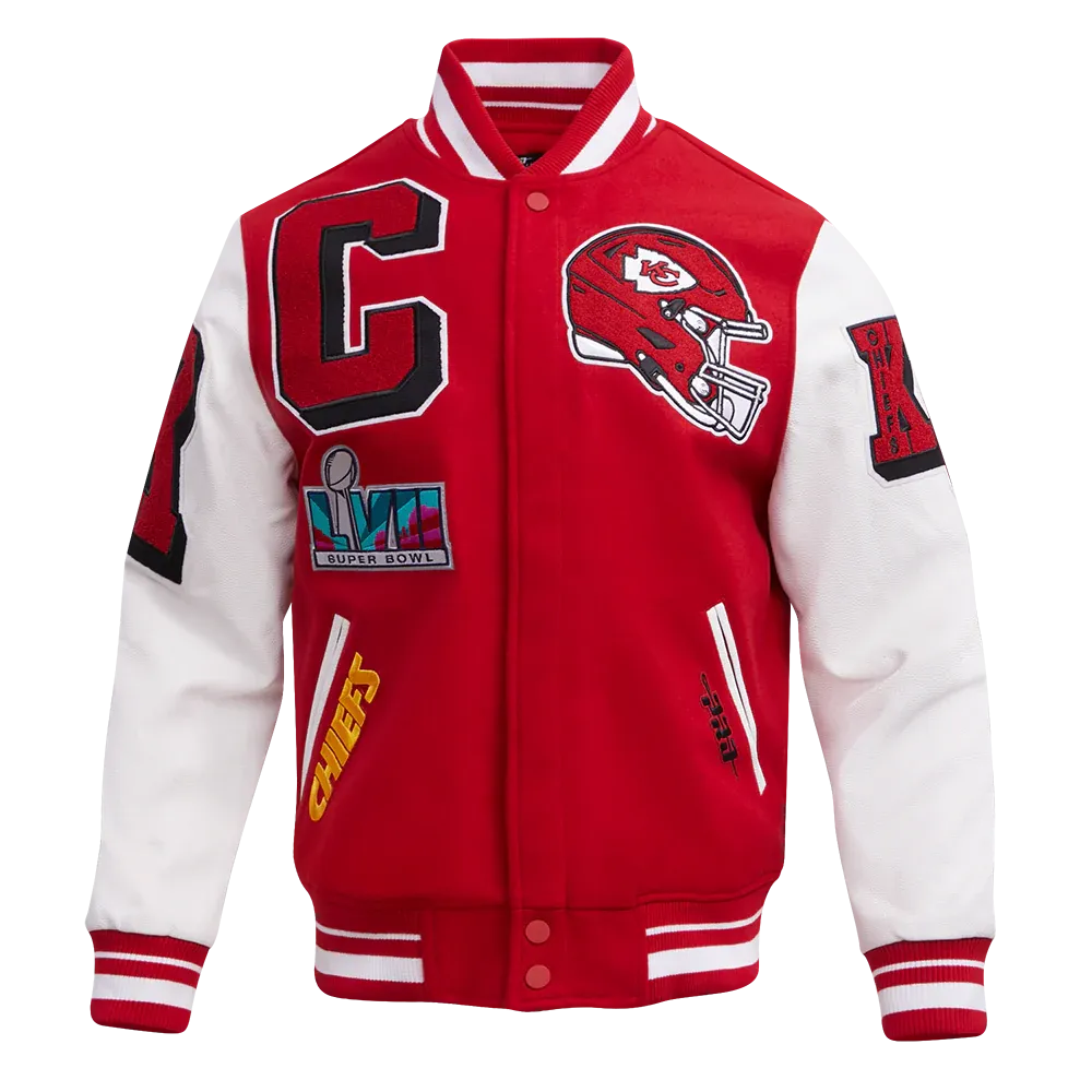 Pro Standard Jacket - NFL Kansas City Chiefs - Red And White  - FKC6410438