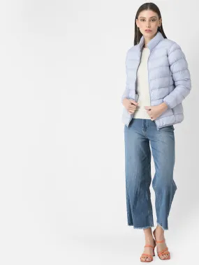 Purple Quilted Jacket