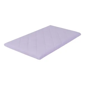 Purple Quilted Portable Crib/Playard Sheet