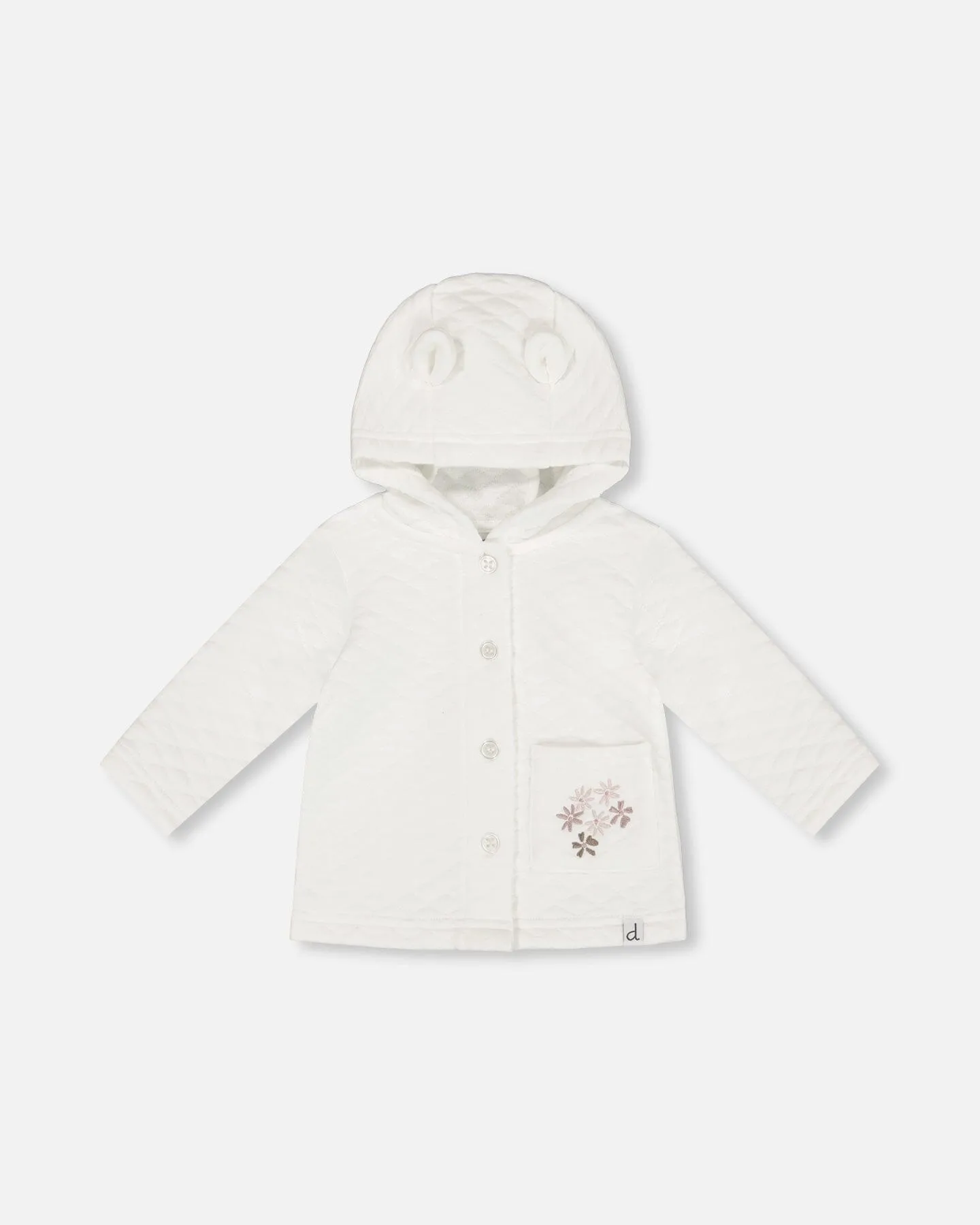 Quilted Jacket With Hood Snow White