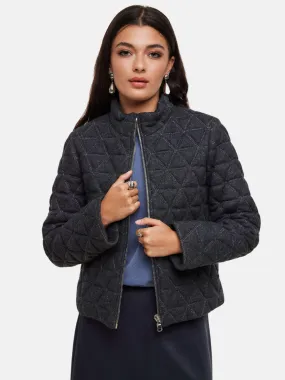 QUILTED WOOL JACKET