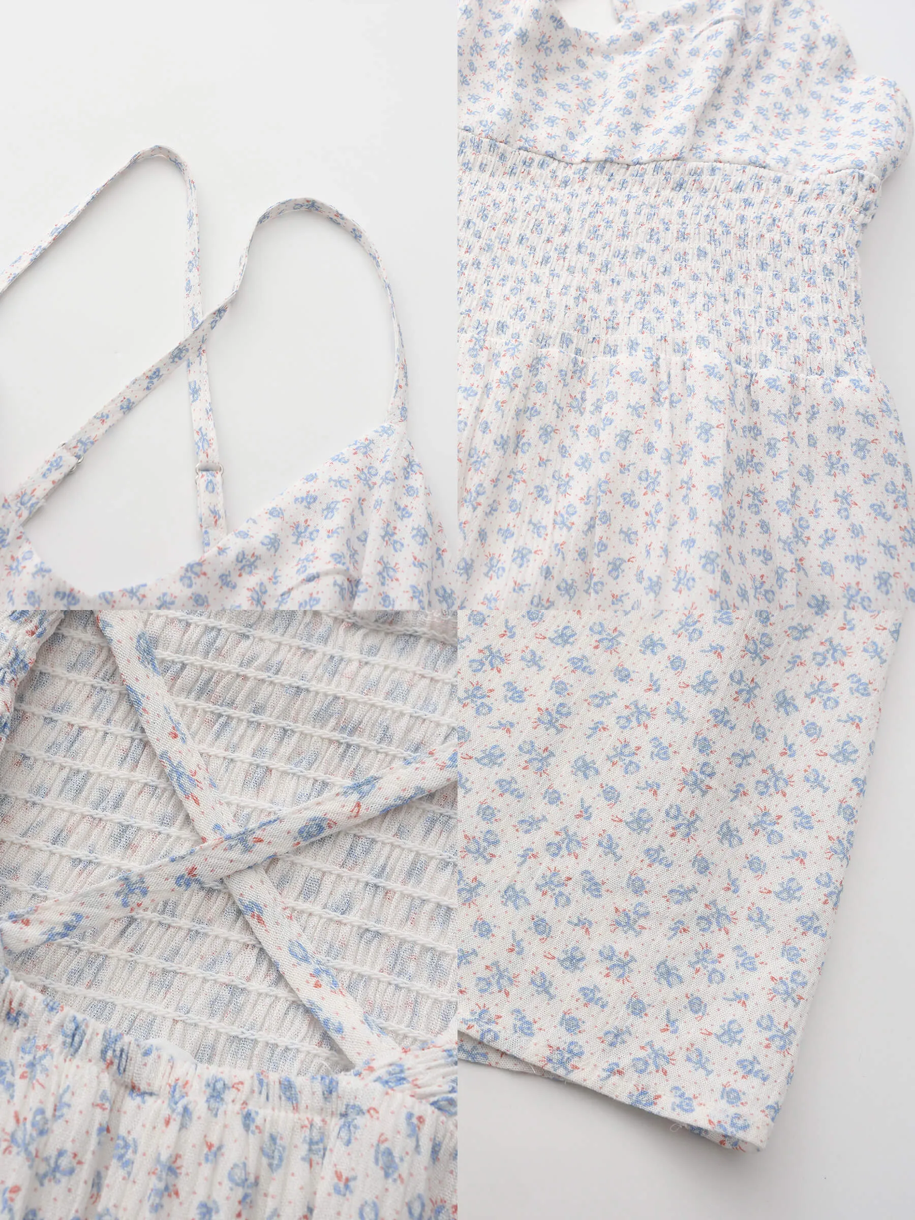 "You're my lobster" Floral Print Sling Dress