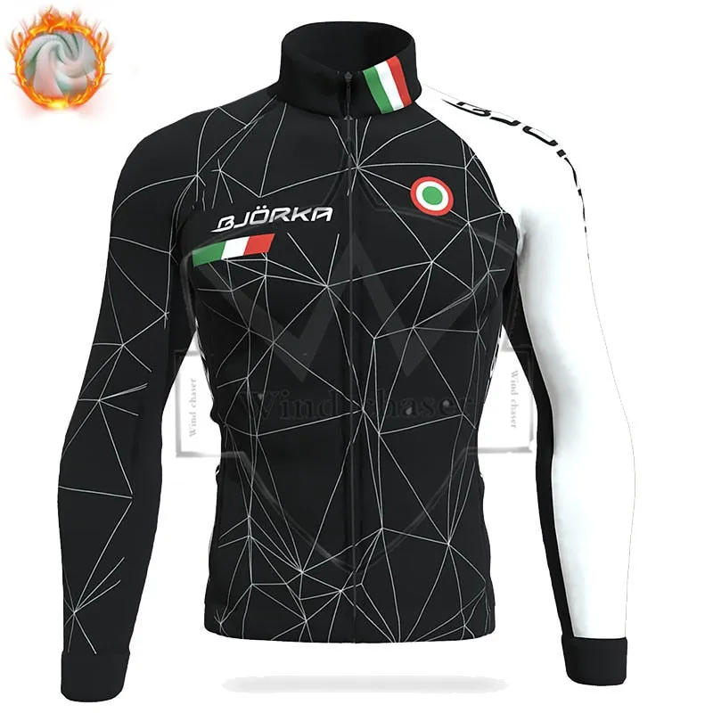Ralvpha thermal fleece Cycling set
