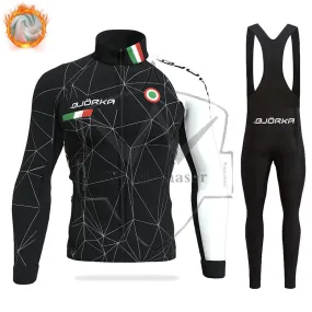Ralvpha thermal fleece Cycling set