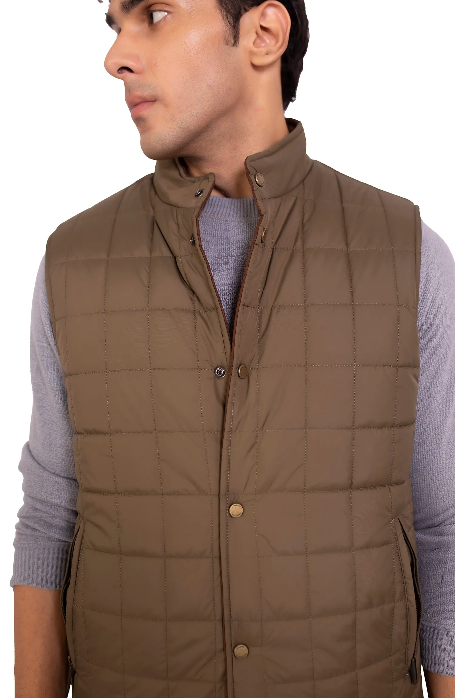 Reversible Quilted Vest