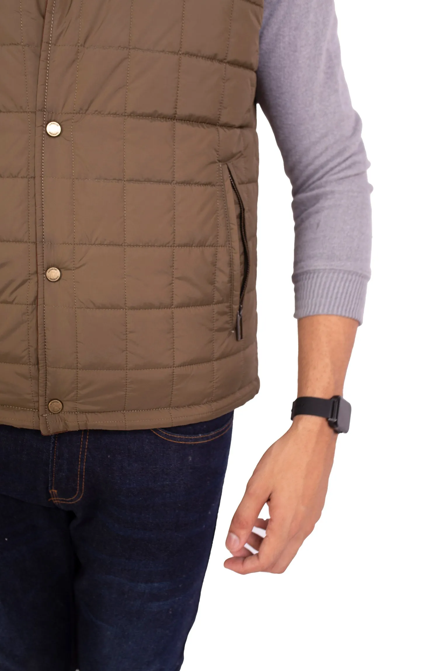 Reversible Quilted Vest