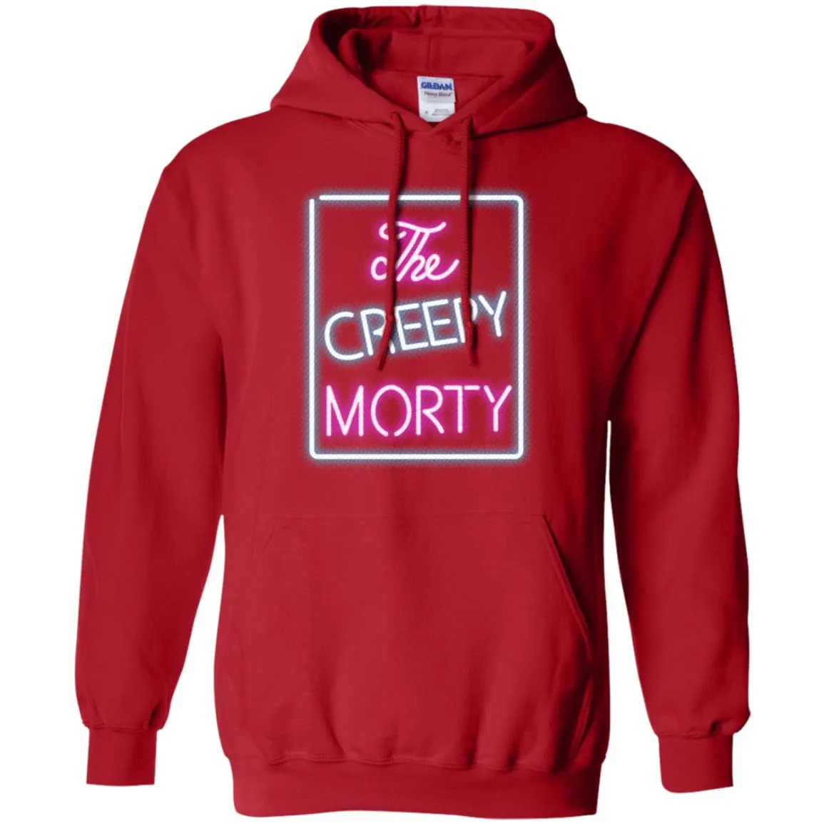 Rick And Morty The Creepy Morty Club Men Pullover Hoodie