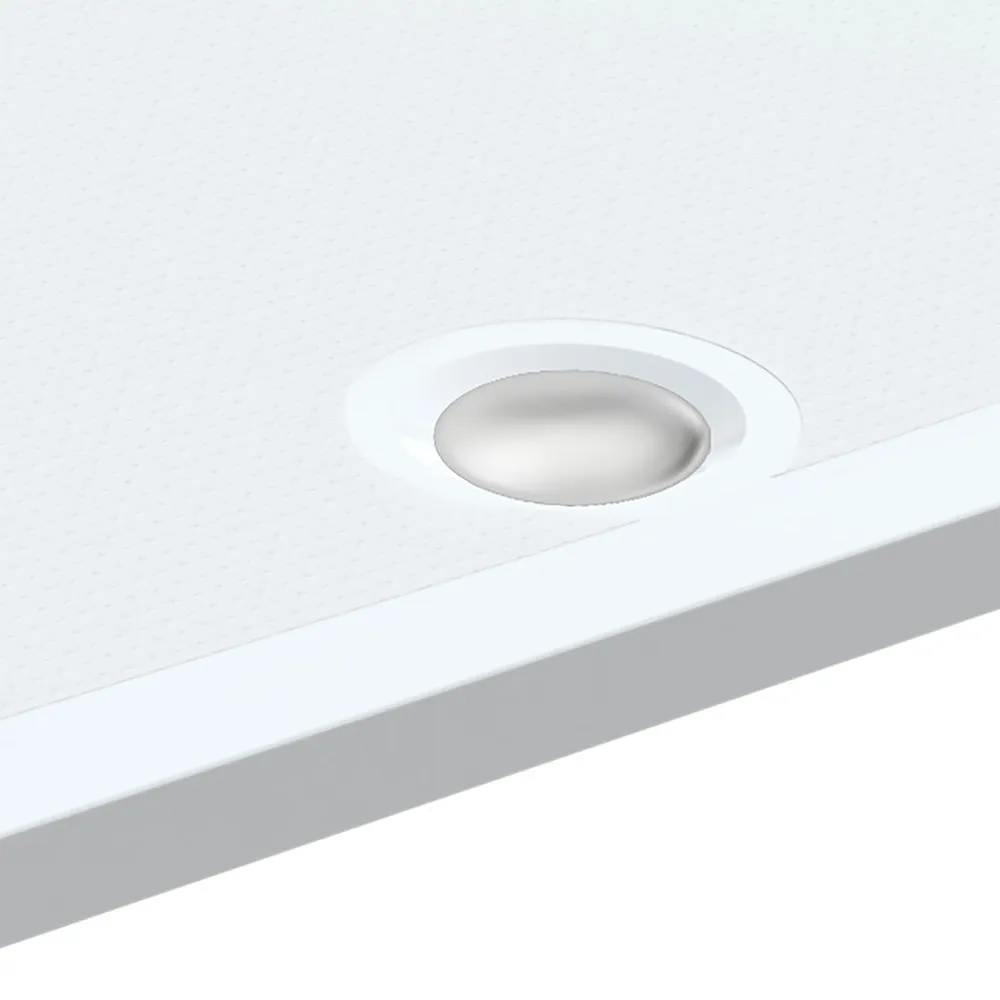 Roman Stone Solid Surface Anti Slip Shower Tray - 700 x 700 x 40mm