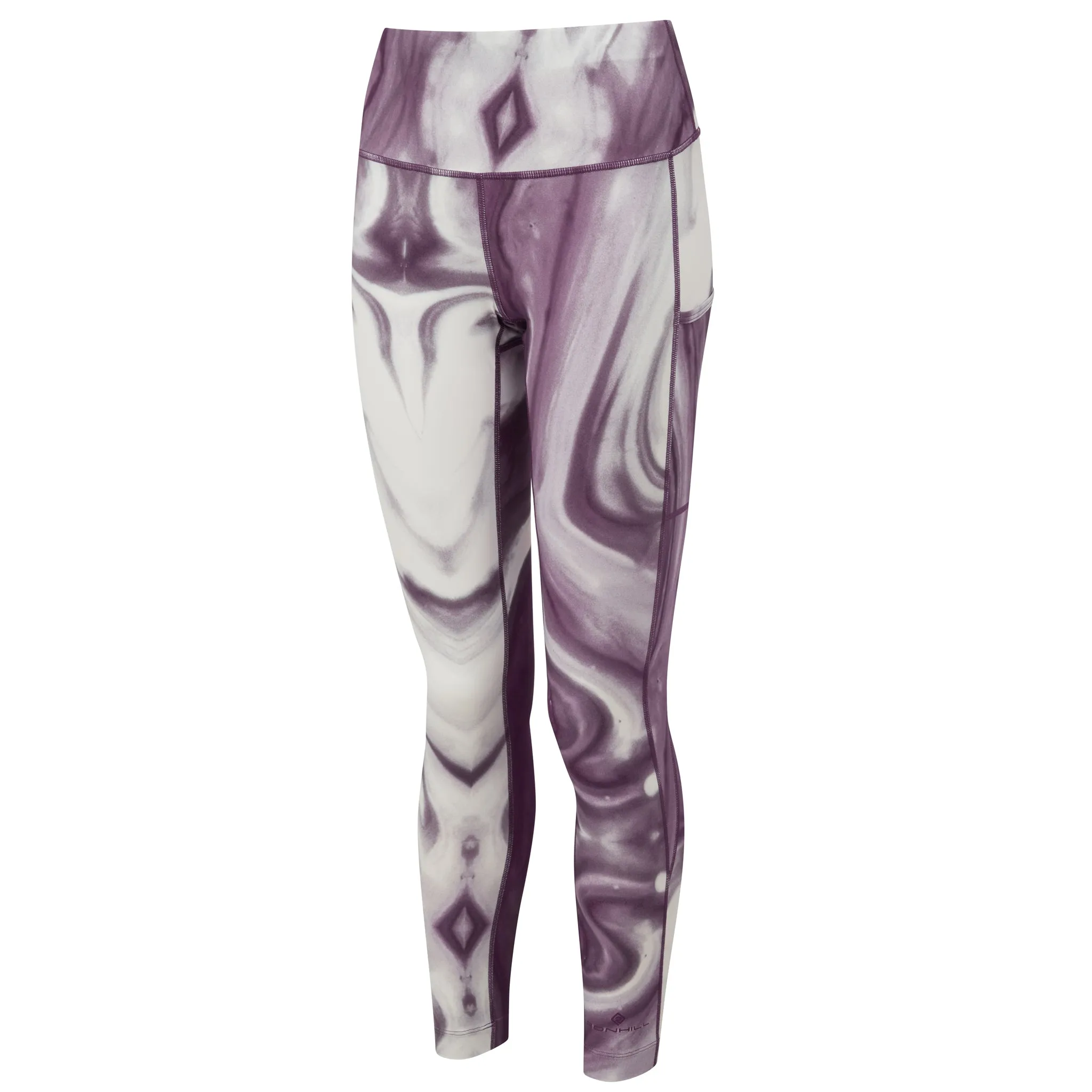 Ronhill Life Tight Women's Limestone Grape Marble