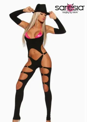 Saresia Gogo Overall, Cuffs - Black