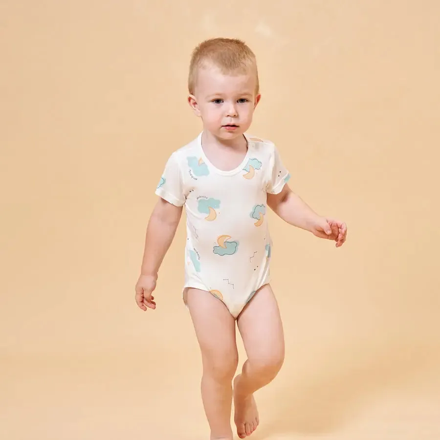 Silky Soft TENCEL™ Modal Bodysuit - Blue Cloud