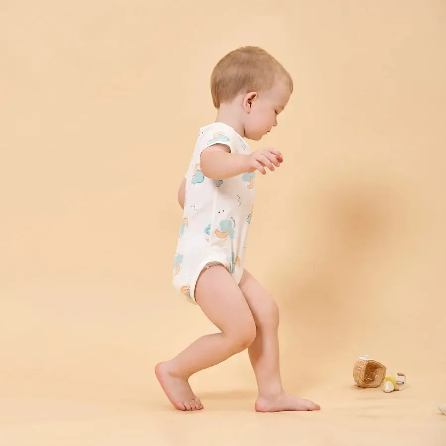 Silky Soft TENCEL™ Modal Bodysuit - Blue Cloud