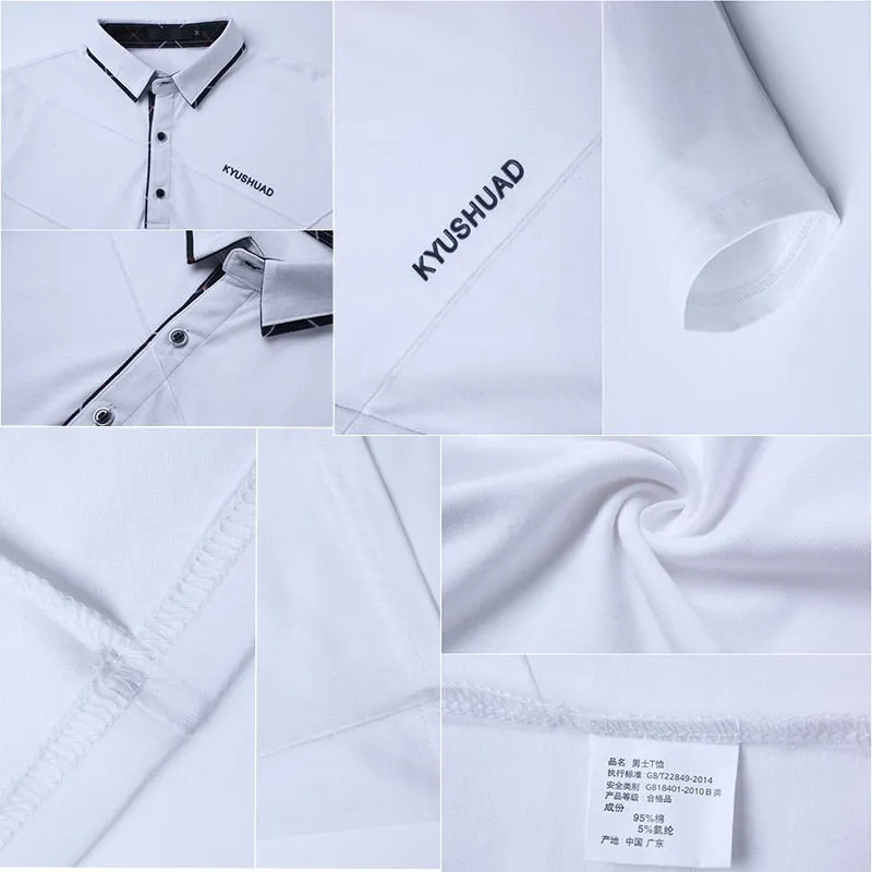 Stripe Designer Long T-Shirt for Men