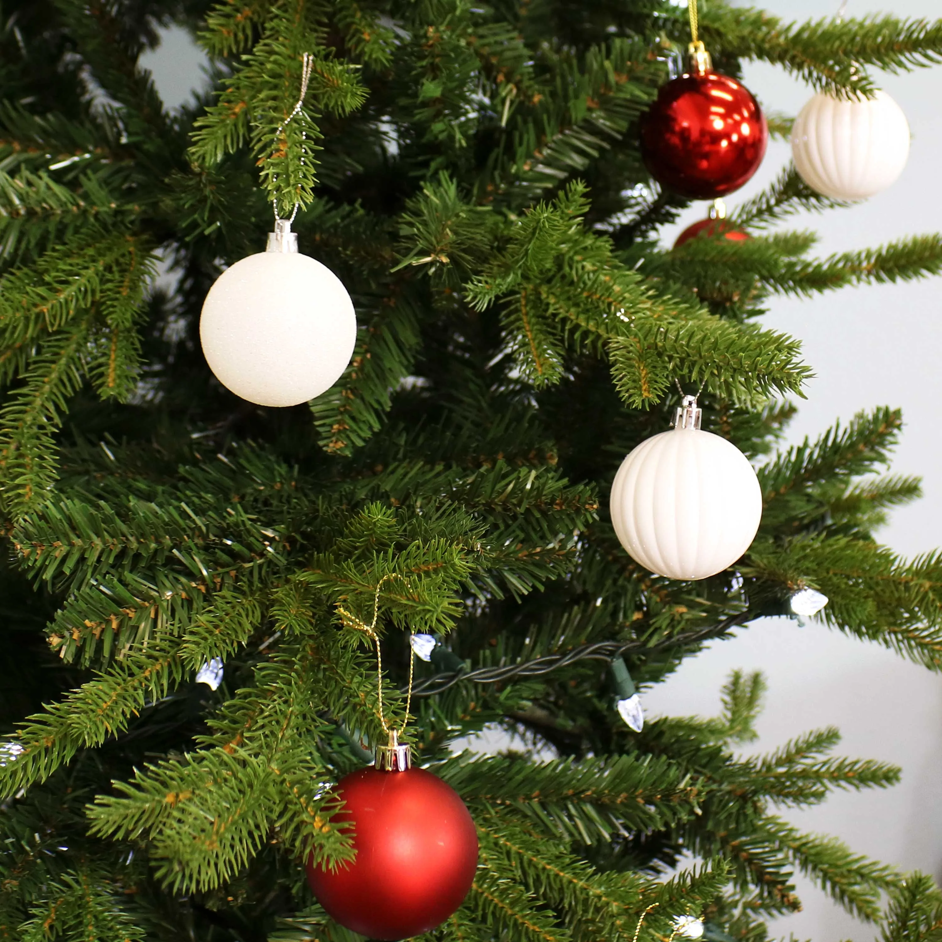 Sunnydaze Merry Medley 24pc Christmas Ornament Balls