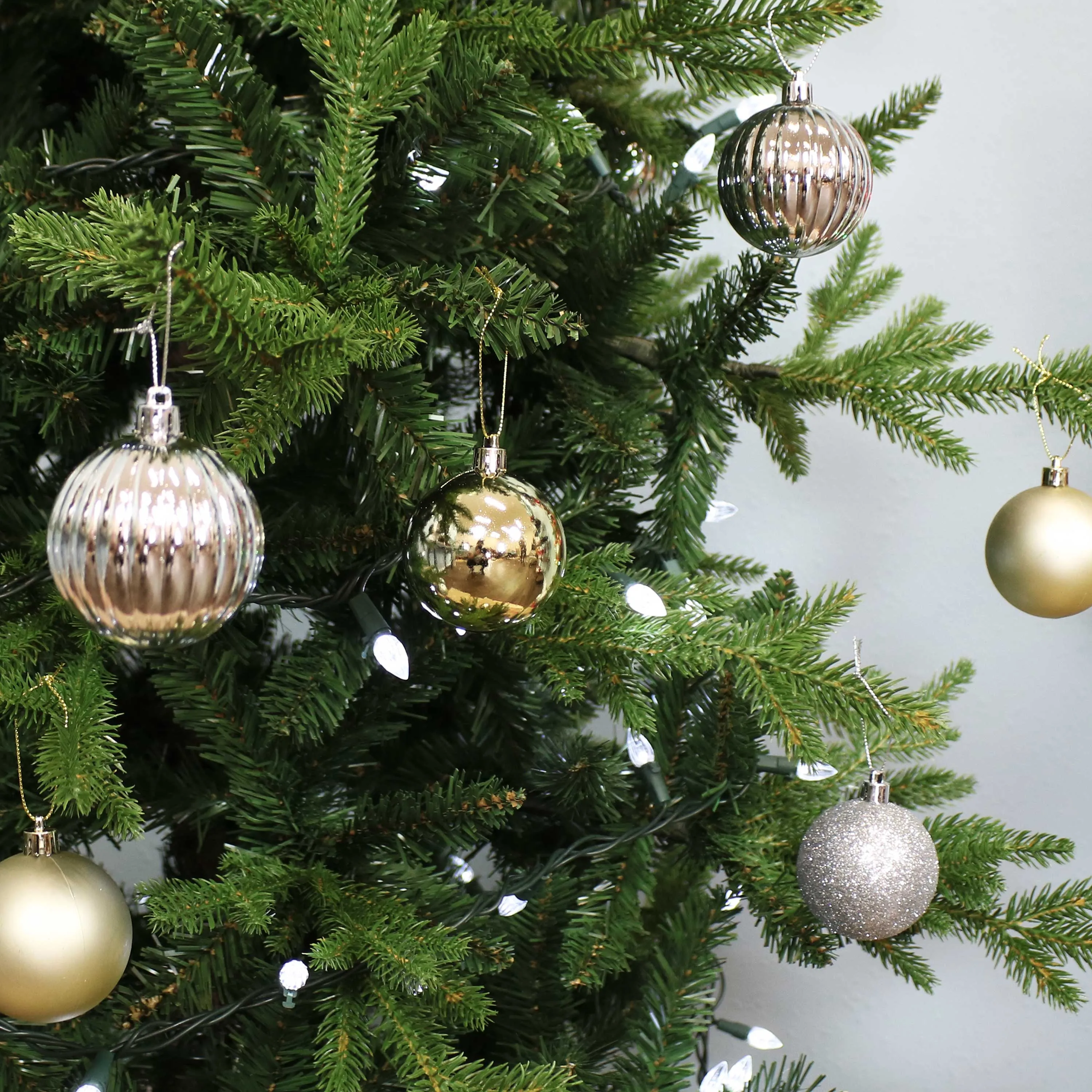 Sunnydaze Merry Medley 24pc Christmas Ornament Balls